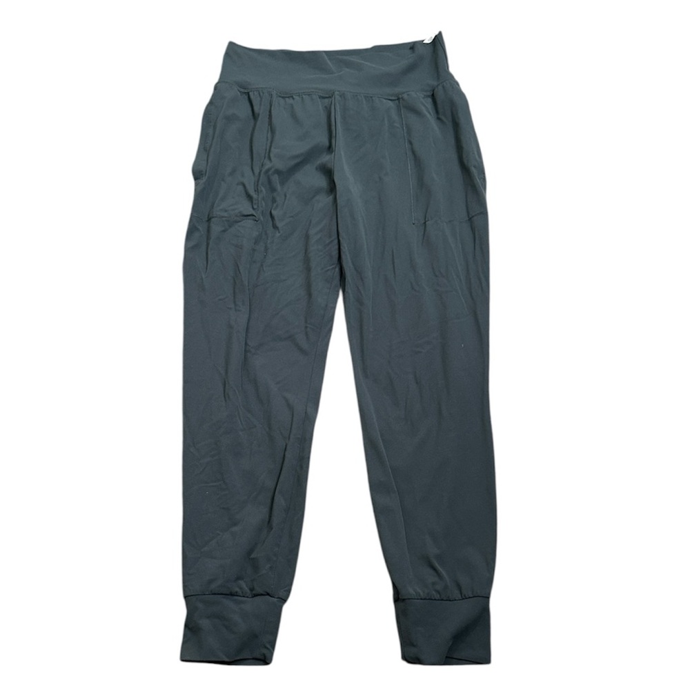 Athleta green gray salutation Jogger in powevita size M active wear